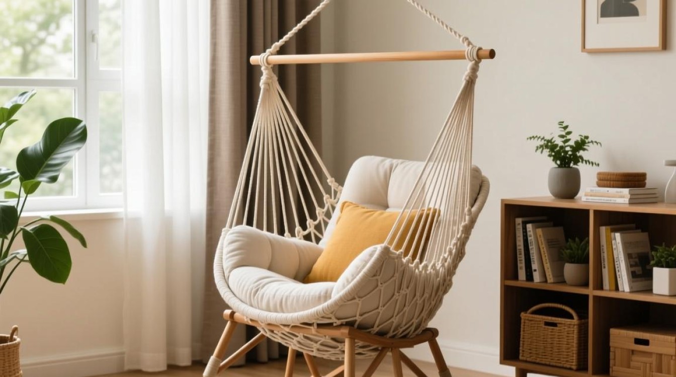 吊篮摇椅收纳视频教程，哪种方法最实用？