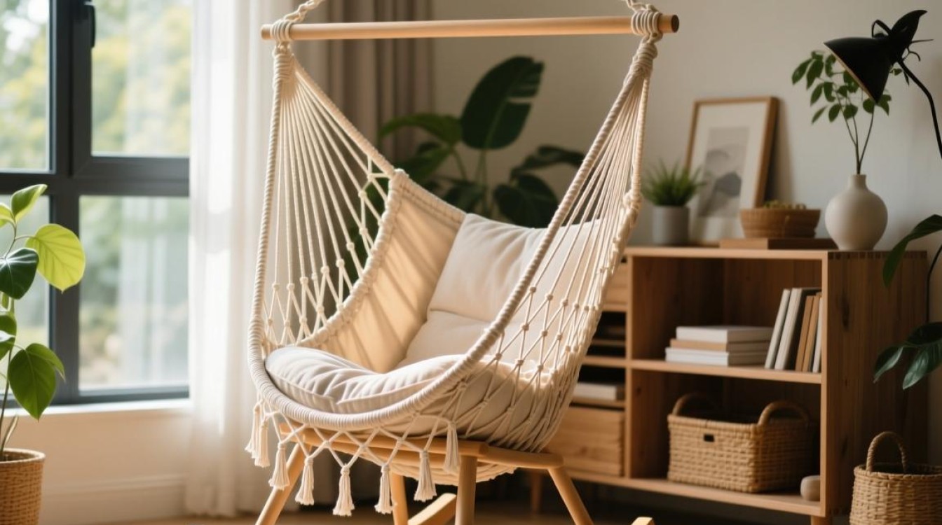 吊篮摇椅收纳视频教程，哪种方法最实用？