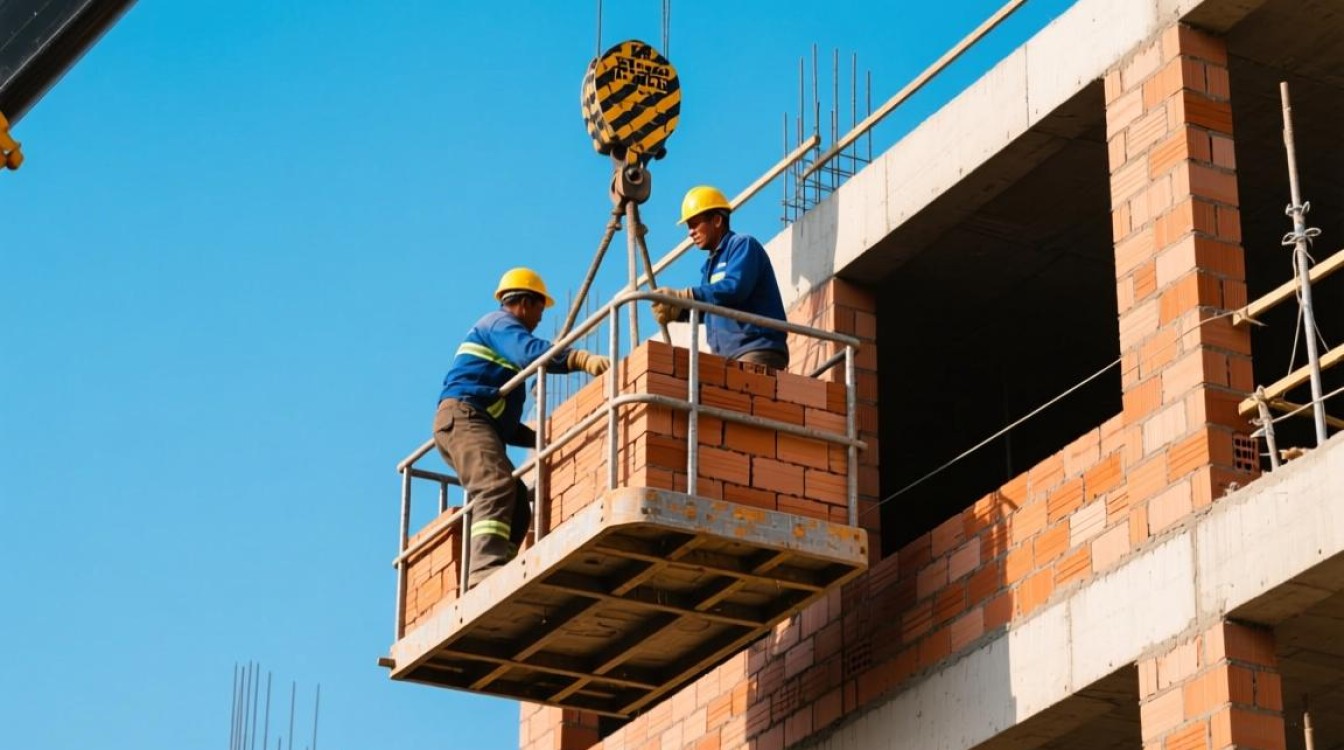 吊篮砌砖工程，单价计算方法详解？