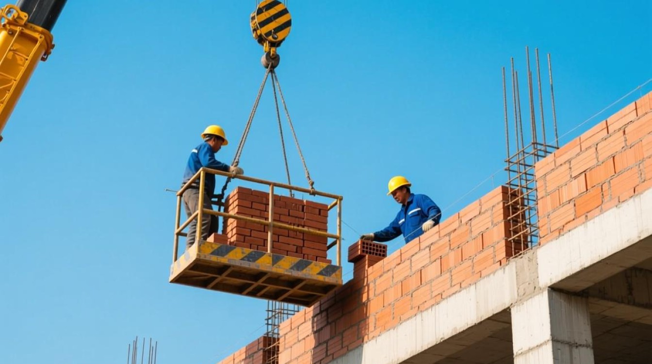 吊篮砌砖工程，单价计算方法详解？