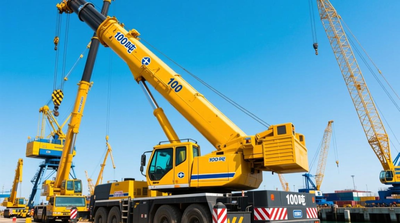 如何准确识别100吨级重型吊车？