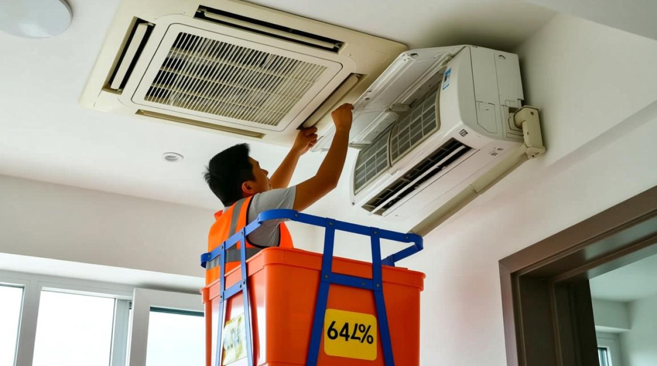 空调安装是否必须使用吊篮？