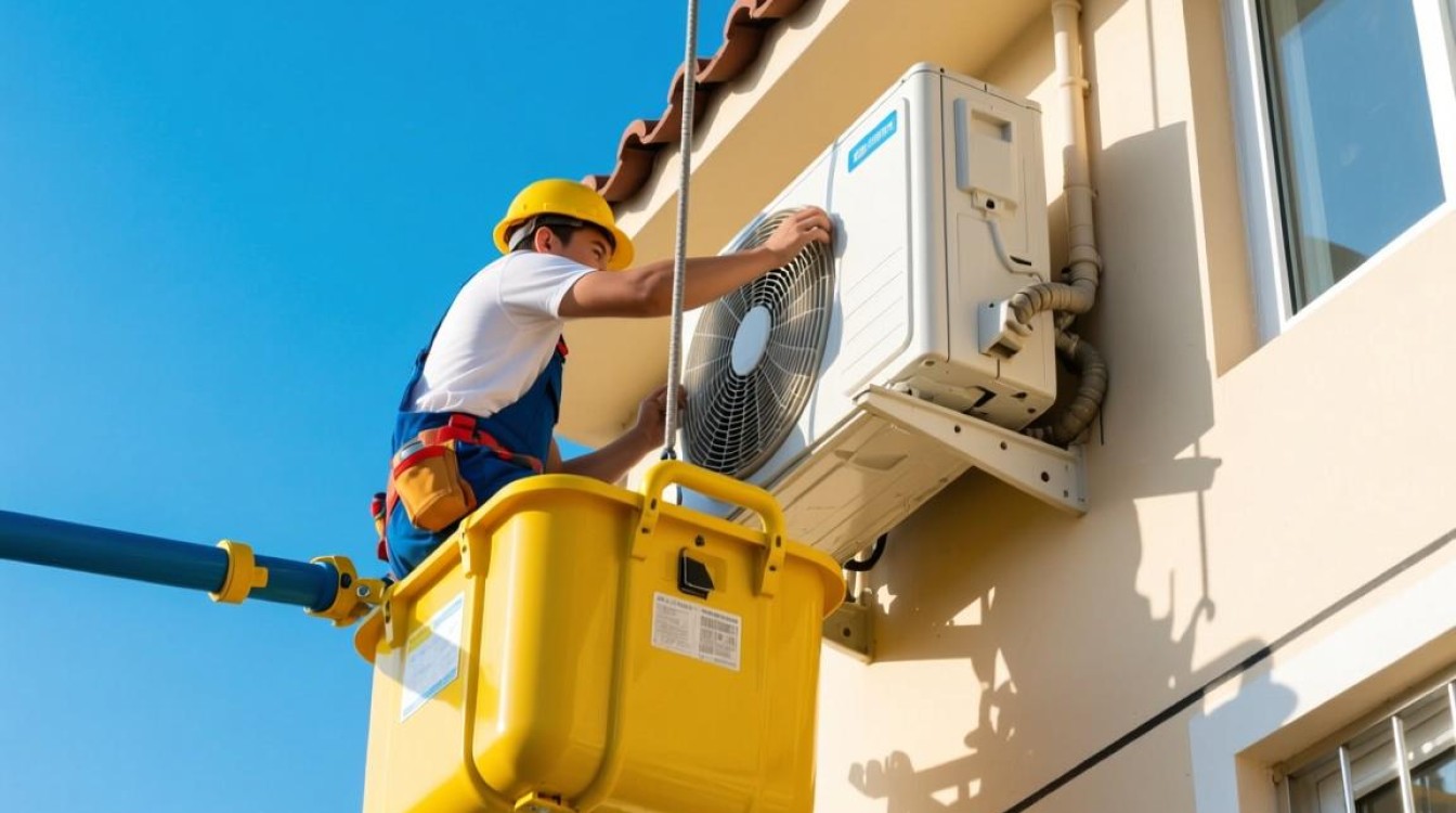 空调安装是否必须使用吊篮？