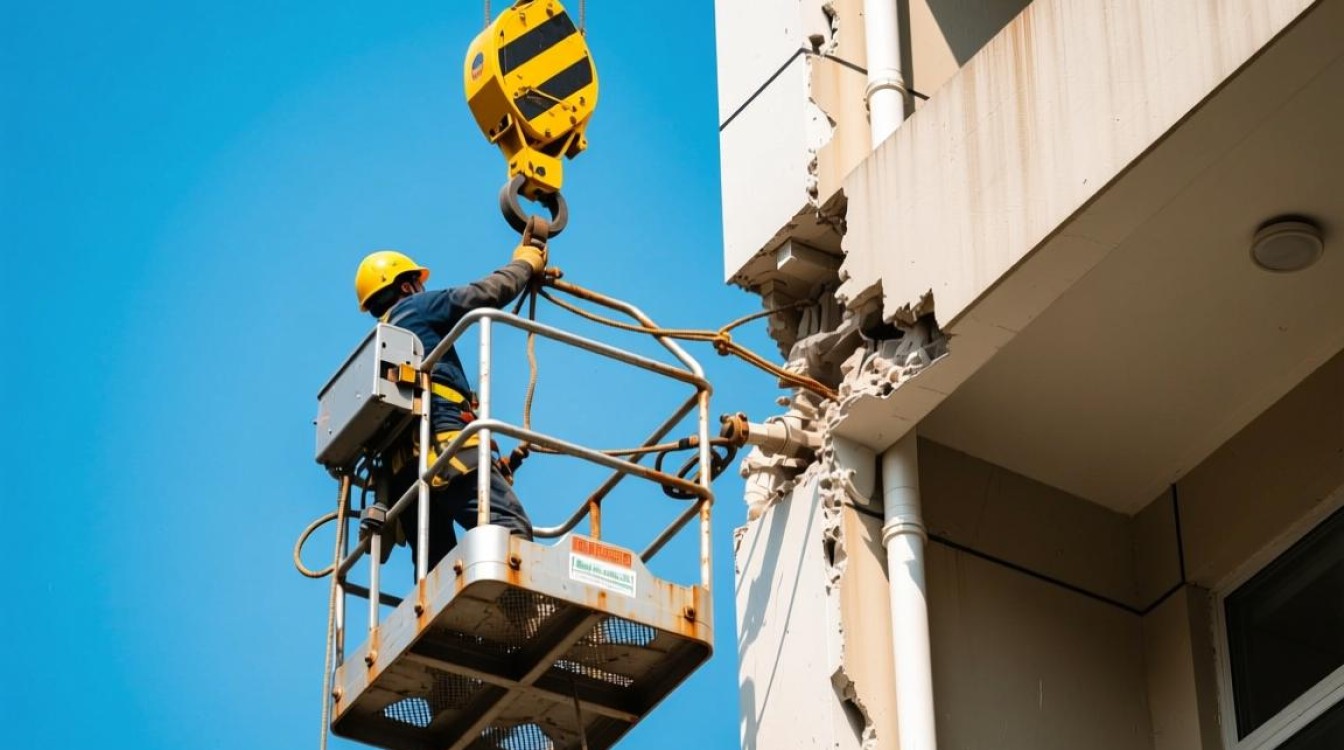 拆吊篮这项工作具体是如何进行的？