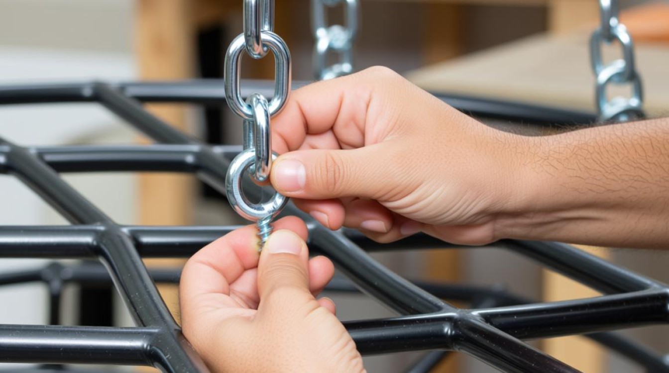 吊篮座椅螺丝安装步骤详解？