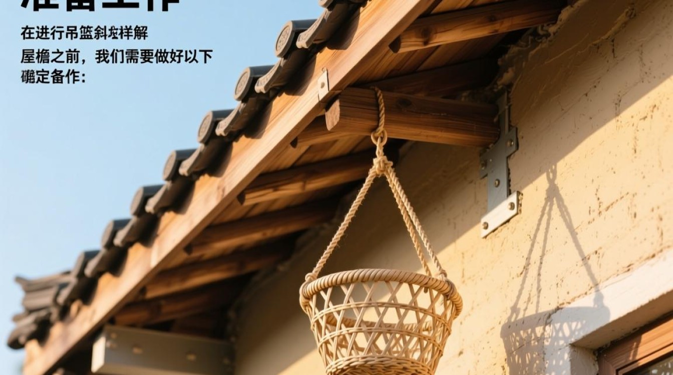 吊篮斜坡屋檐固定方法探讨？