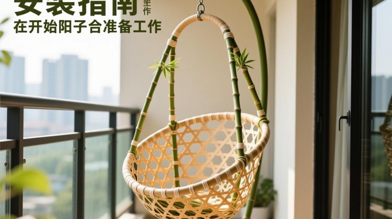 阳台竹子吊篮安装步骤是什么？