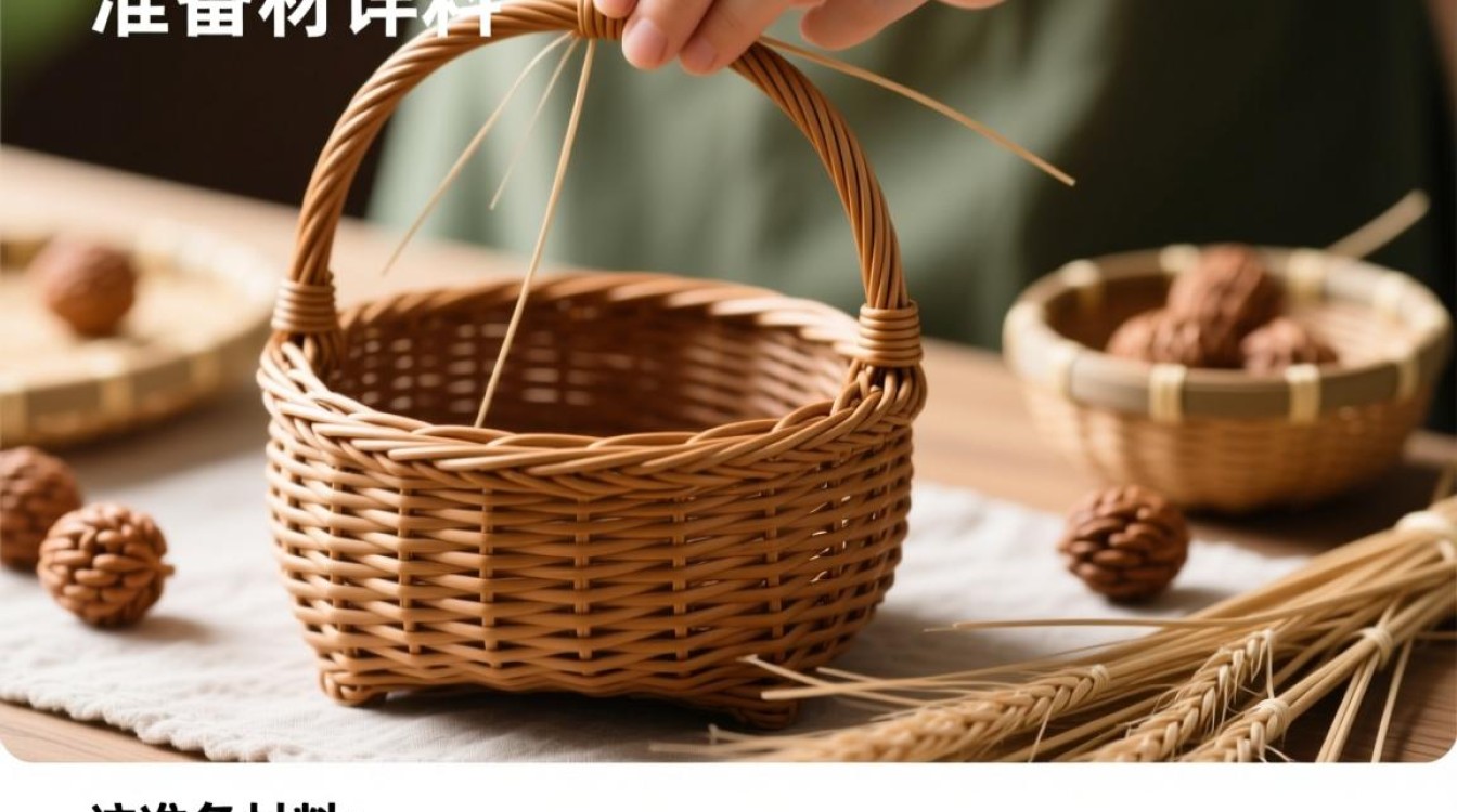 桃核吊篮编织视频教程，详细步骤有哪些疑问？
