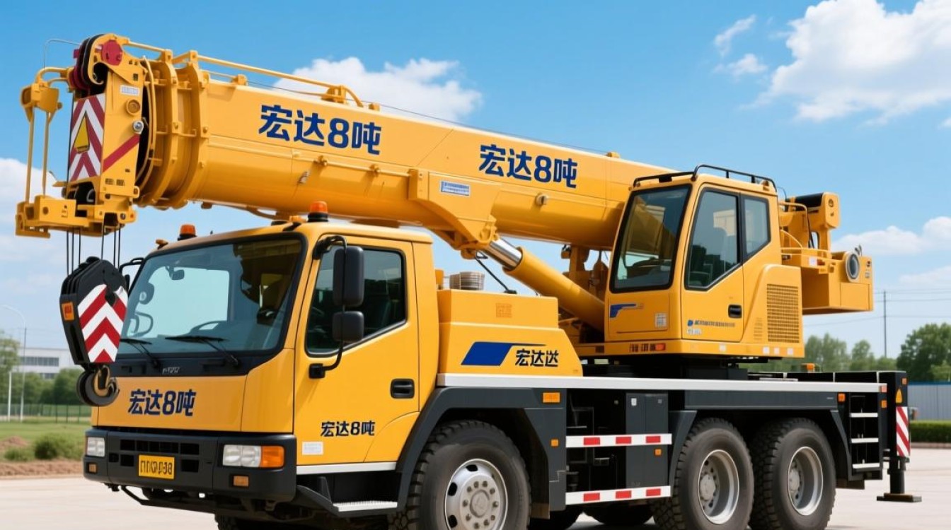 宏达8吨小吊车，性能如何？市场表现怎样？