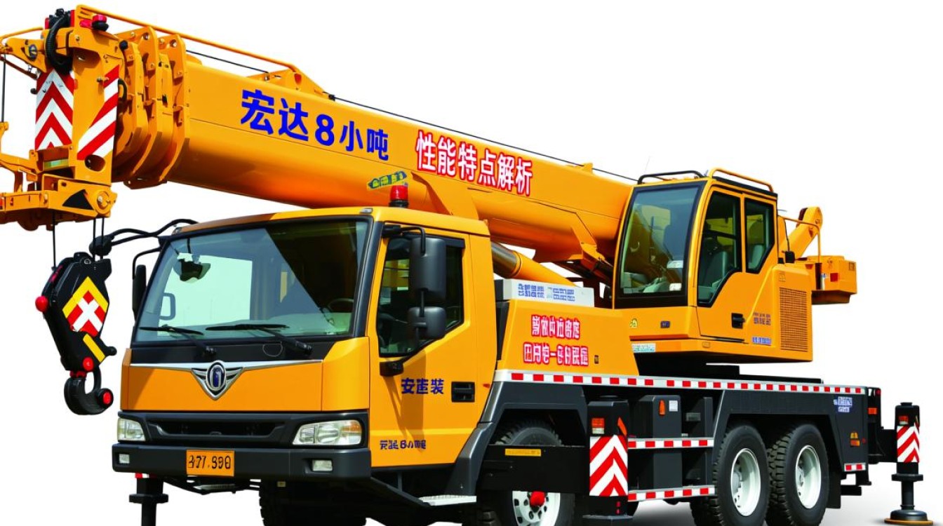 宏达8吨小吊车，性能如何？市场表现怎样？
