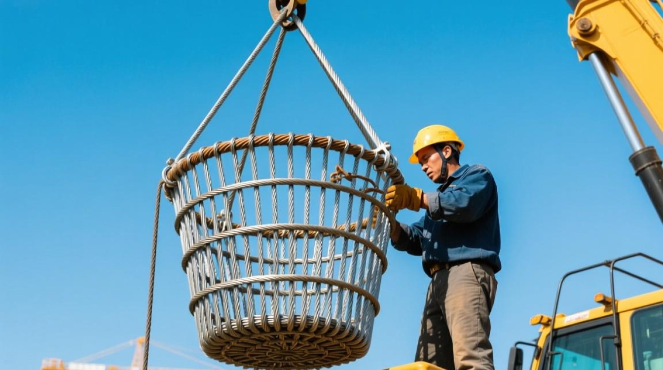 吊篮工作钢丝安装步骤及注意事项是什么？