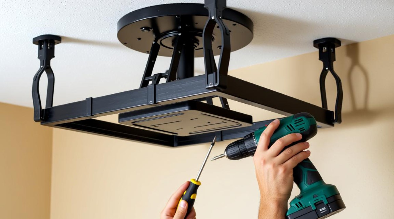 电视上方吊篮安装步骤详解？