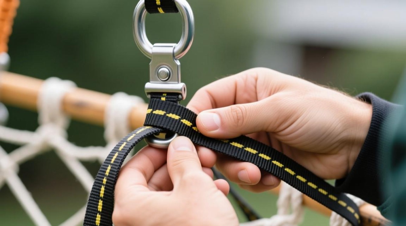 吊篮防风绑带正确绑法是什么？