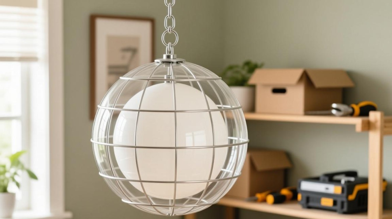 圆形吊篮圆球安装步骤详解？