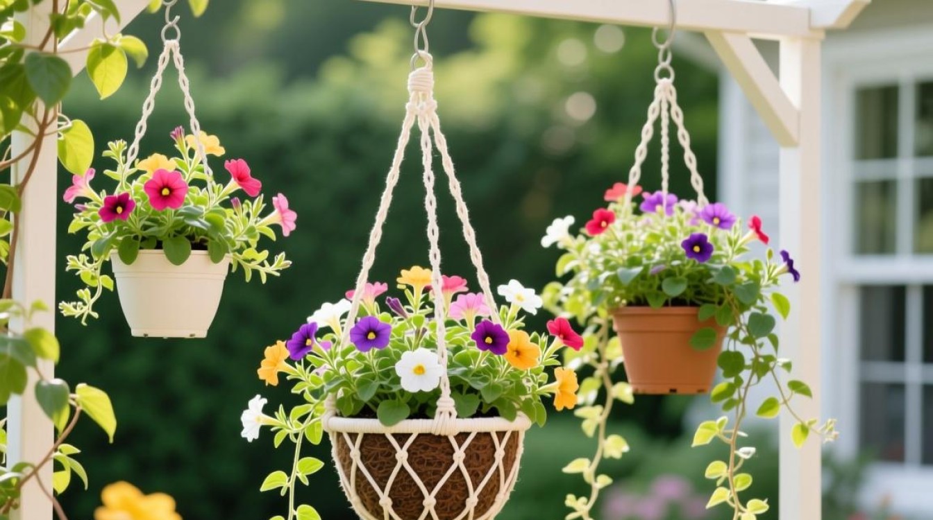 吊篮花架白色材质之谜是什么？