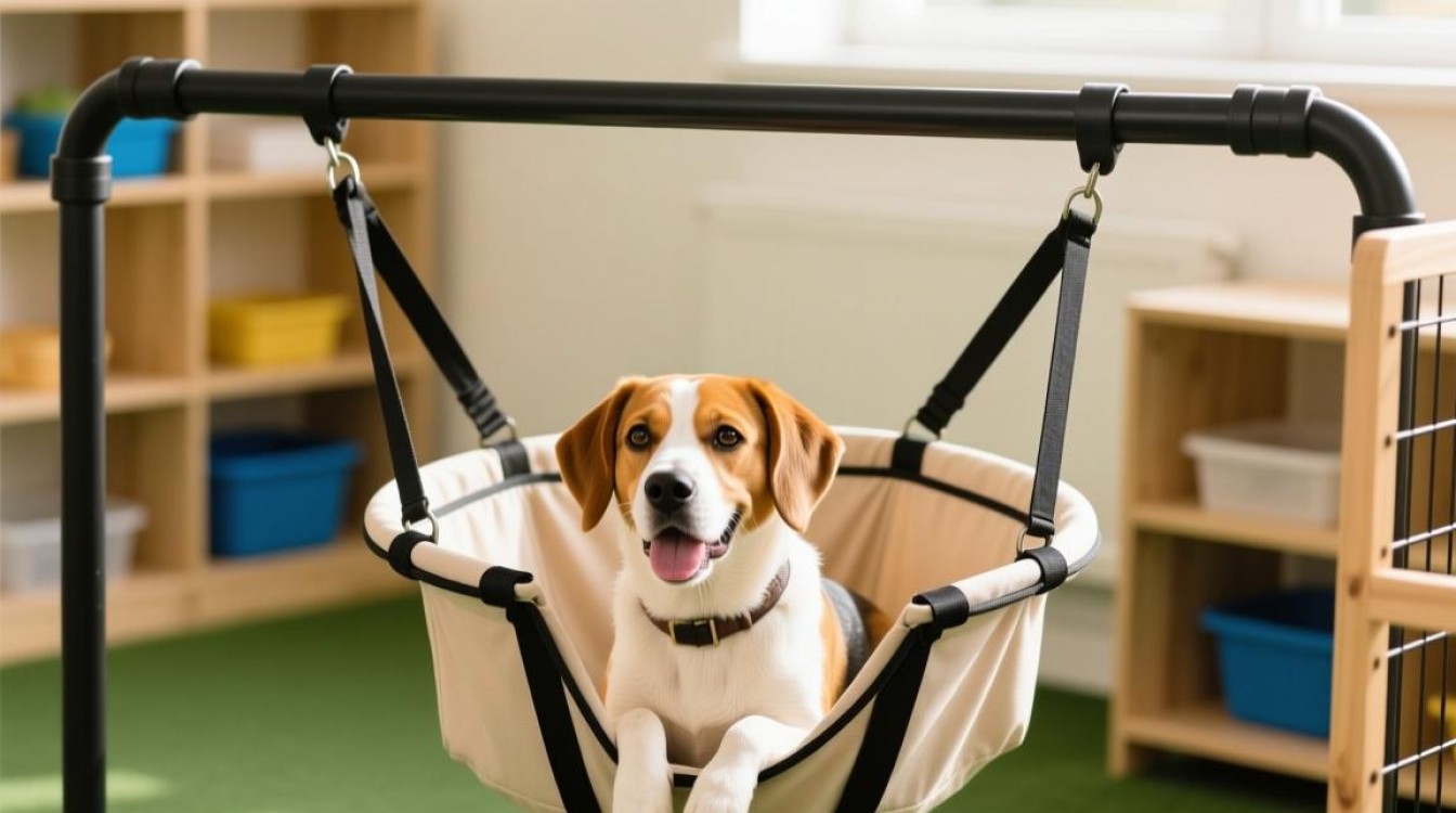 狗狗如何学会吊篮技巧？