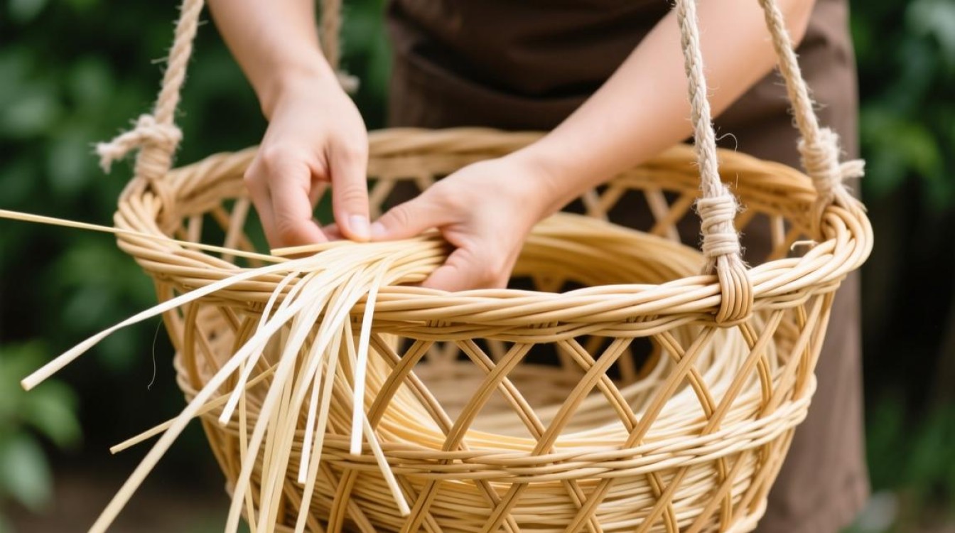 哪种藤条适合用于吊篮制作？