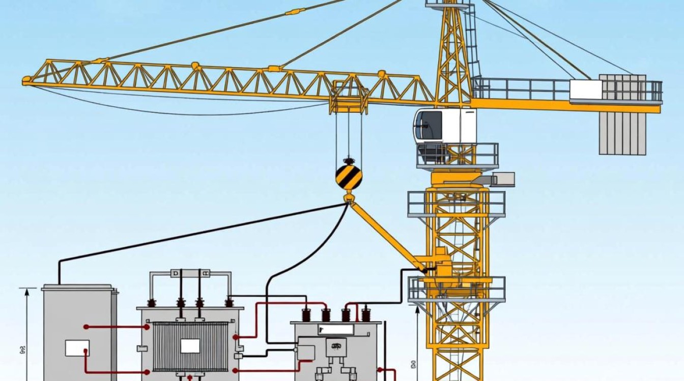 吊车滑线原理图，其工作原理是什么？