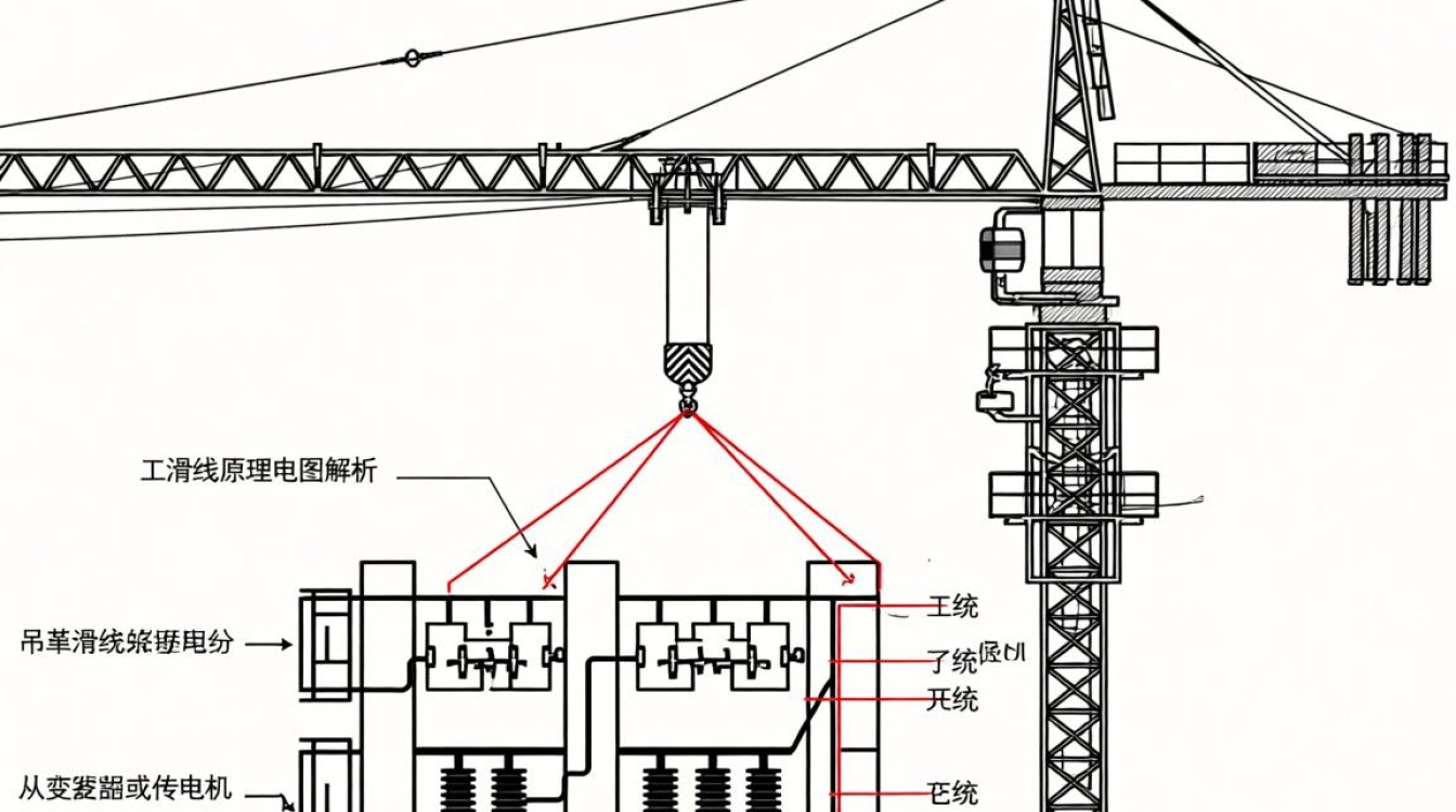 吊车滑线原理图，其工作原理是什么？