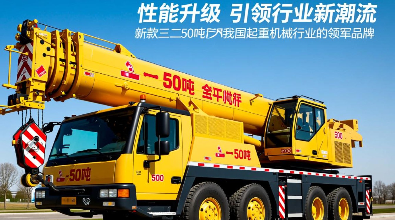 新款三一50吨吊车，性能升级，市场反响如何？