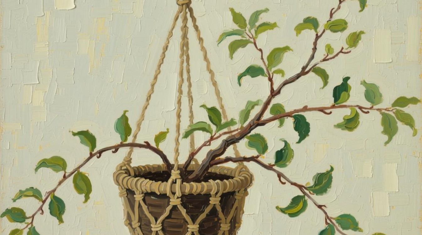 油画吊篮侧枝生长方法探究？