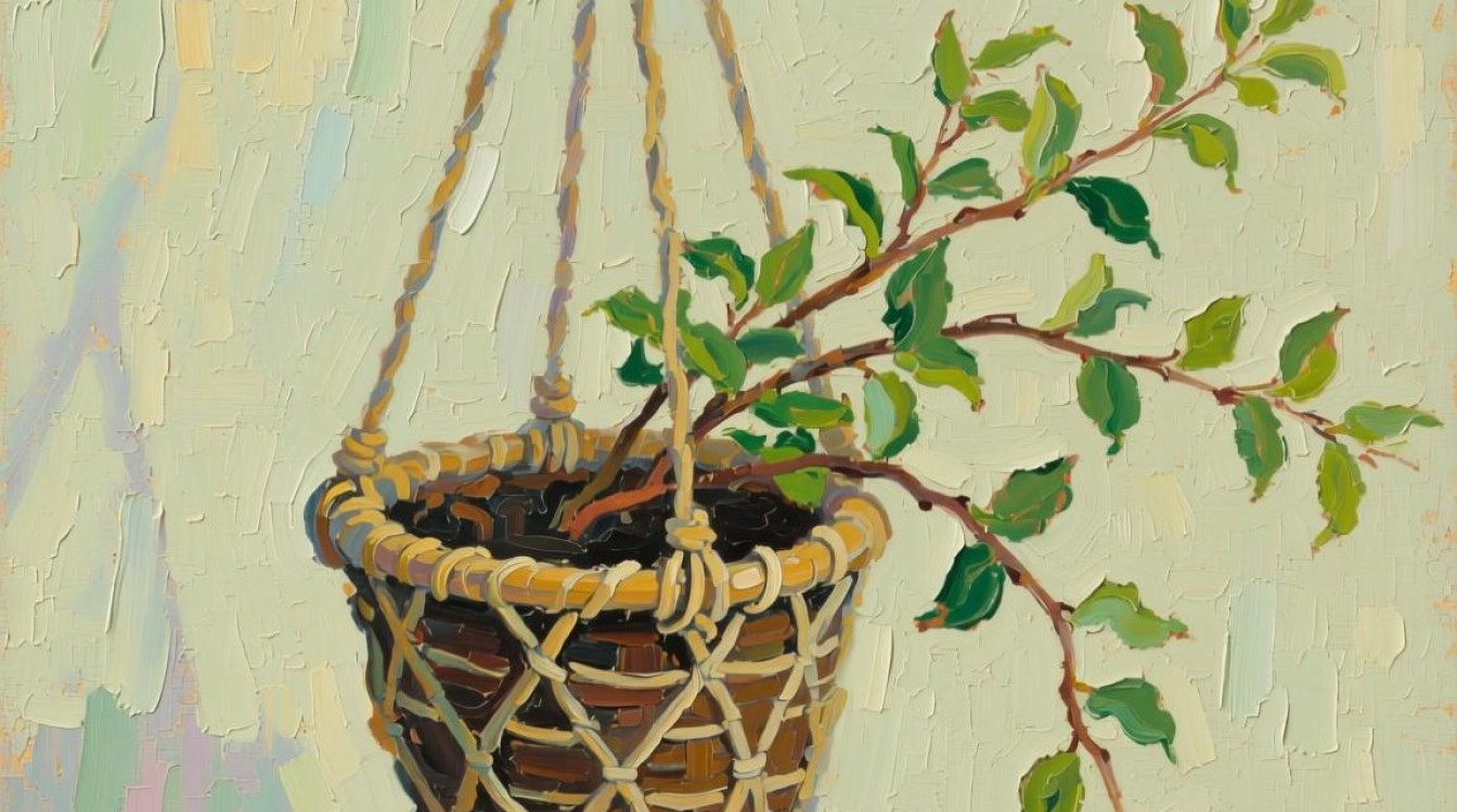 油画吊篮侧枝生长方法探究？