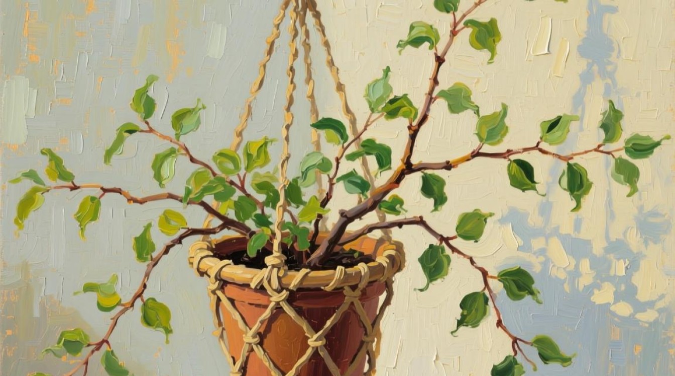 油画吊篮侧枝生长方法探究？