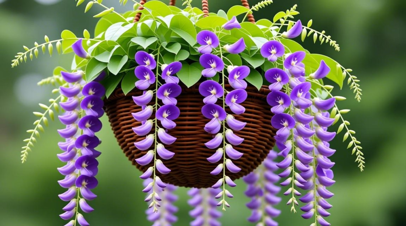 开紫花吊篮养殖方法及注意事项有哪些？