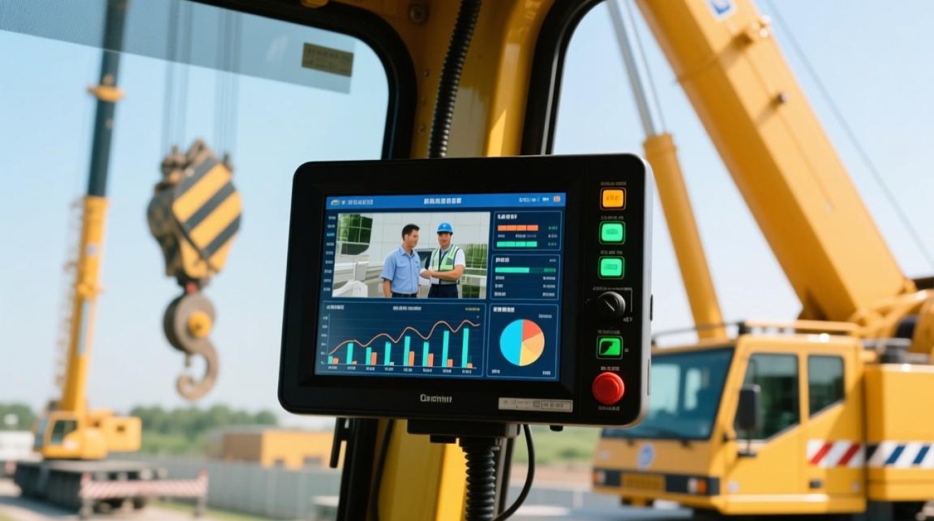 吊车显示器功能有哪些用途和限制？