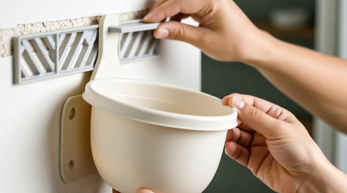 壁挂塑料吊篮安装步骤及注意事项？