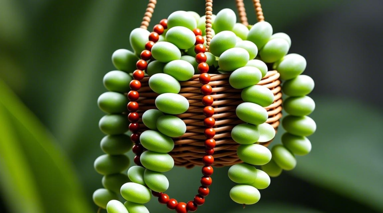 吊篮佛珠如何繁殖及保持观赏性？