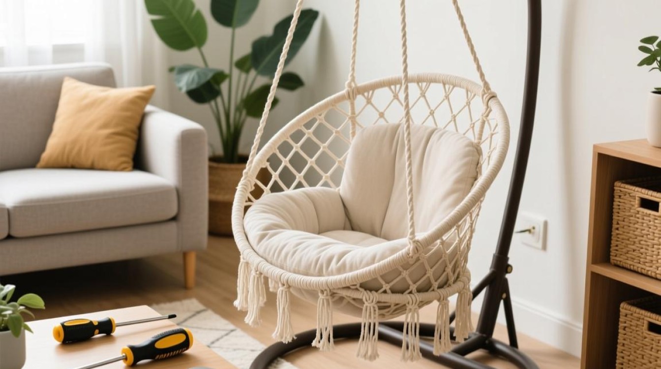 安装客厅沙发吊篮需要注意哪些步骤？