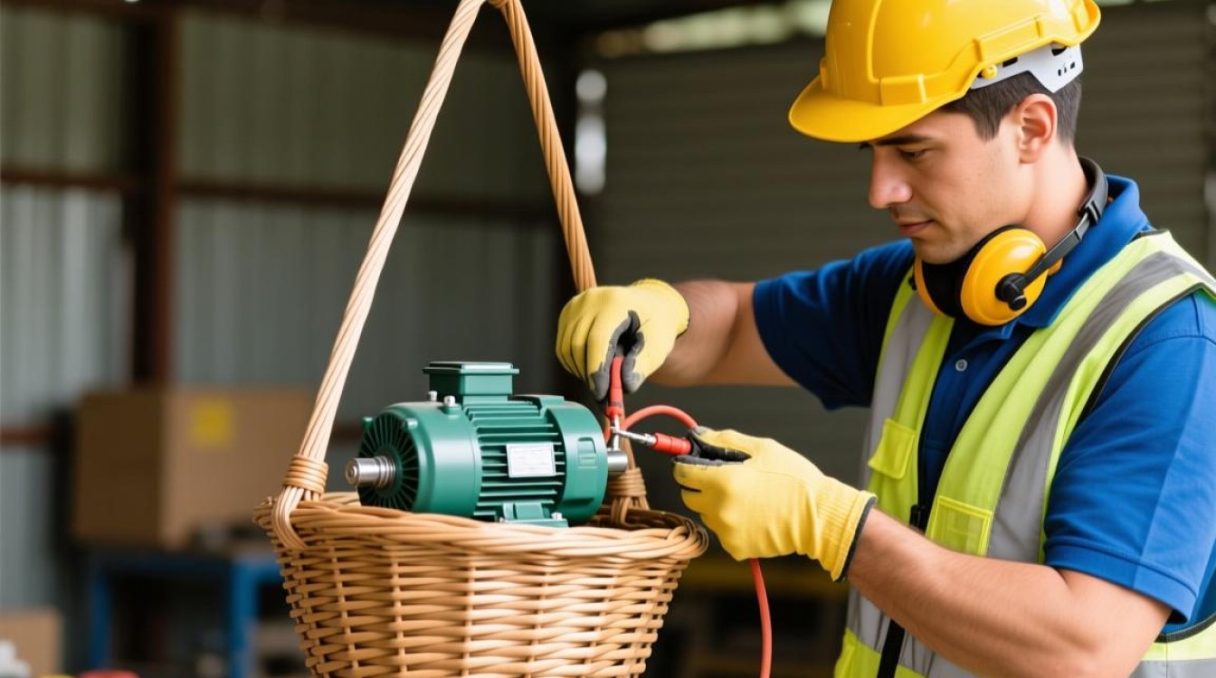 吊篮接220电机的方法是什么？