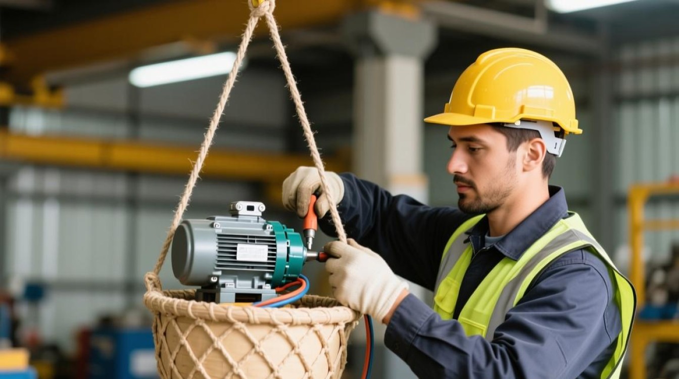 吊篮接220电机的方法是什么？