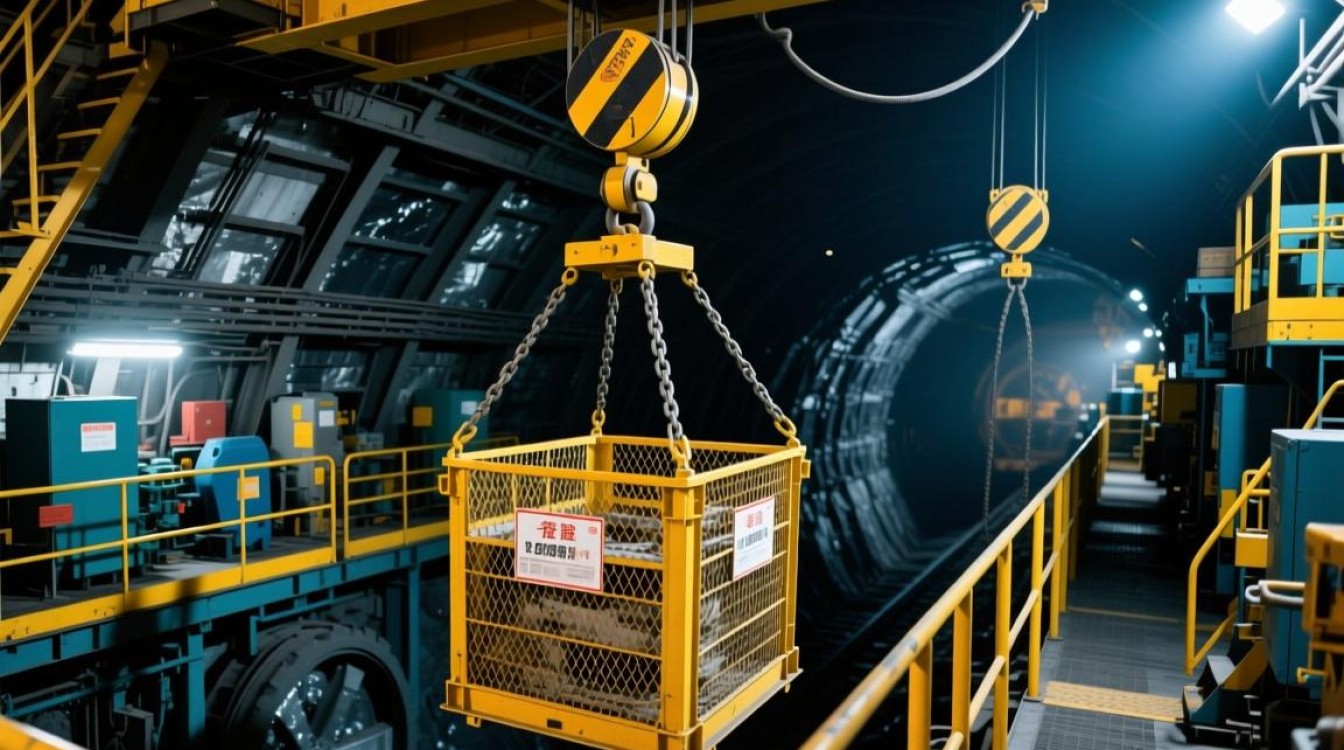 煤矿吊篮摆放标准视频教程，如何正确放置？