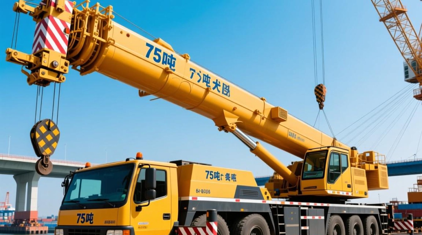 这辆75吨吊车图片，究竟有何特别之处？