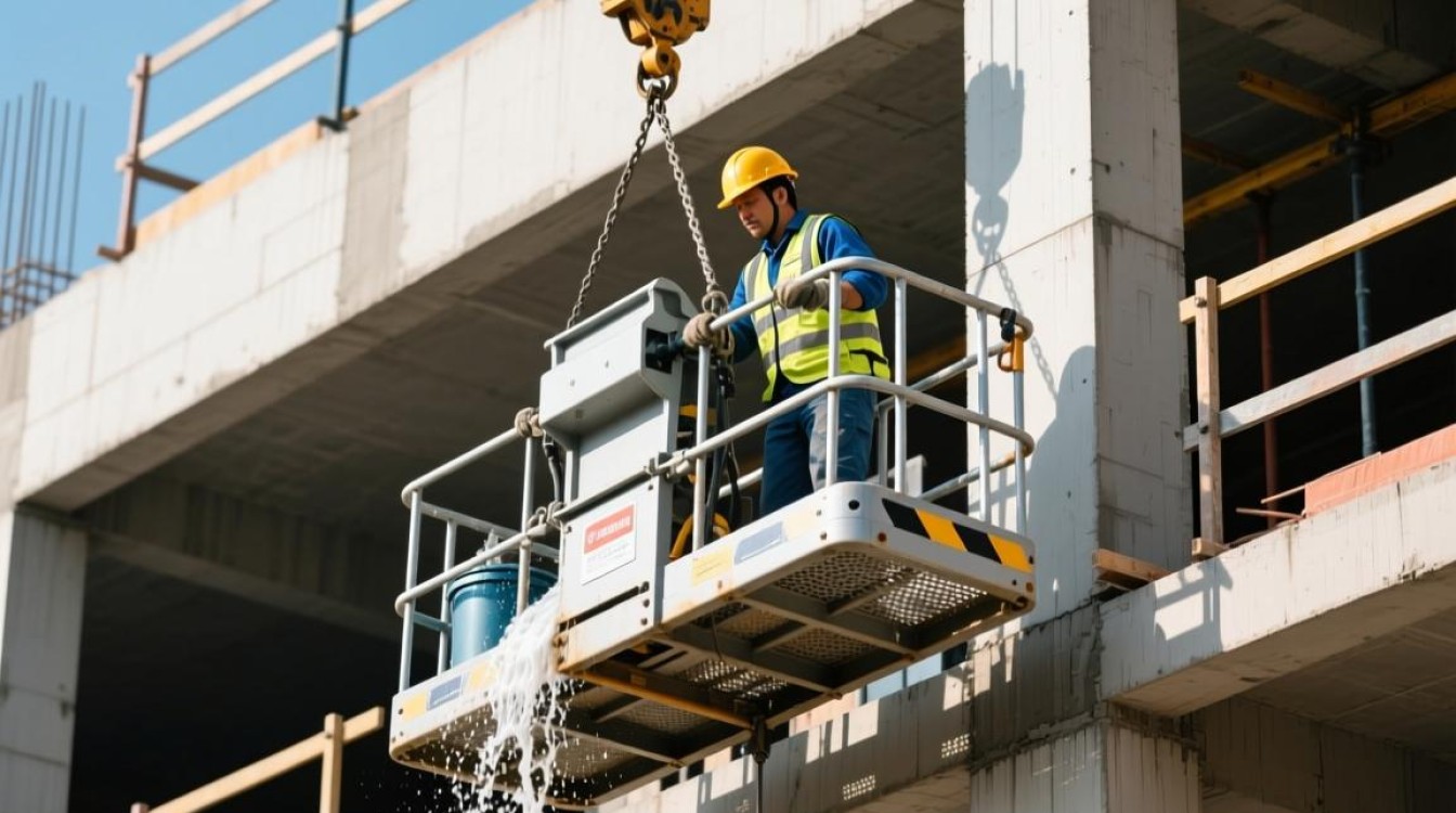 吊篮配重选用何种吊装设备？