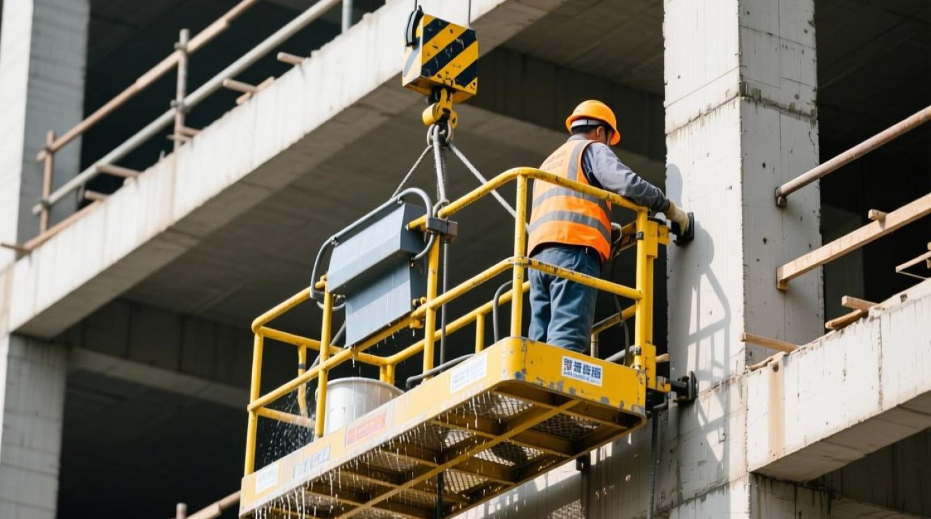 吊篮配重选用何种吊装设备？