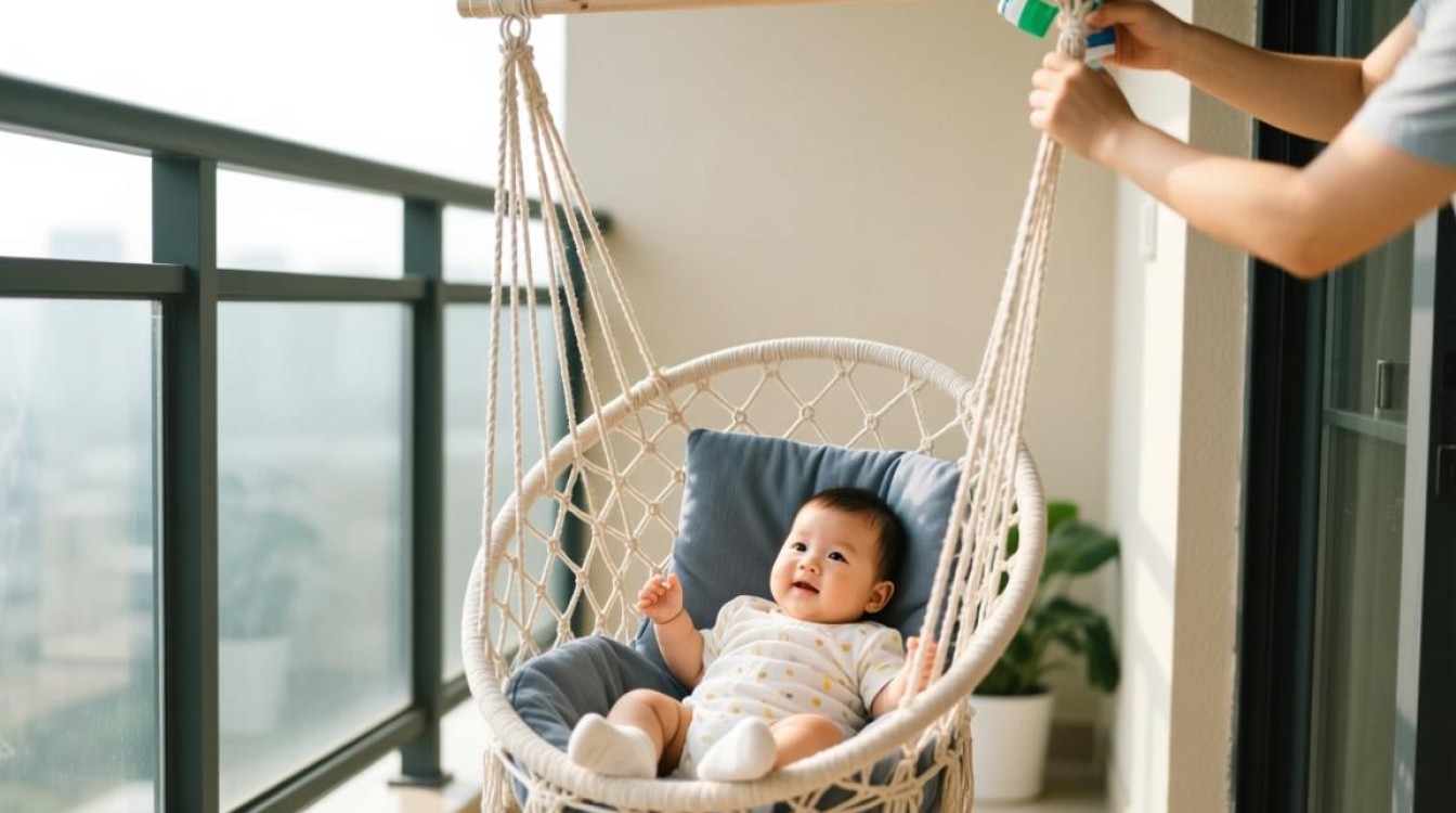 阳台宝宝吊篮安装步骤详解？