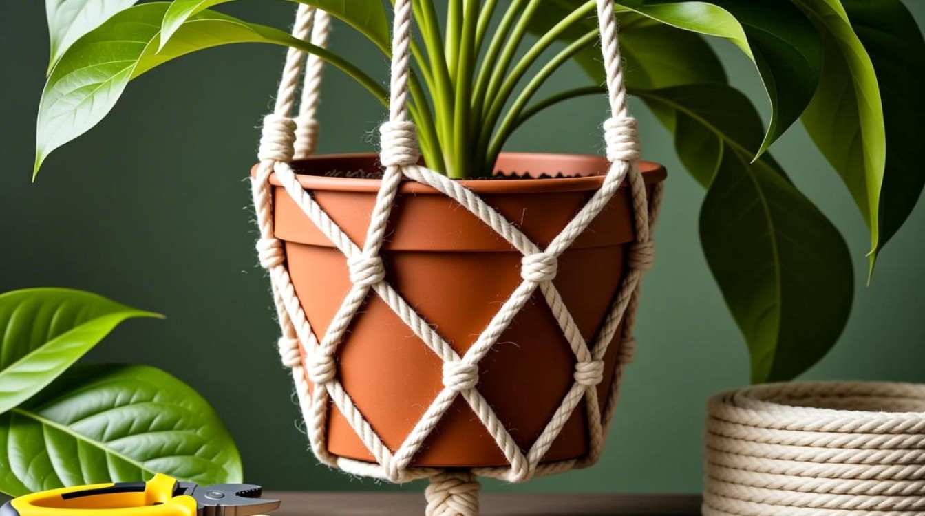 吊篮盆栽系绳技巧是什么？