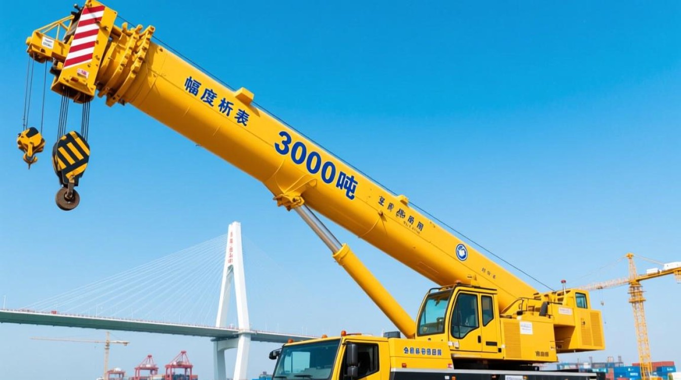 300吨吊车幅度表，如何准确选择使用？