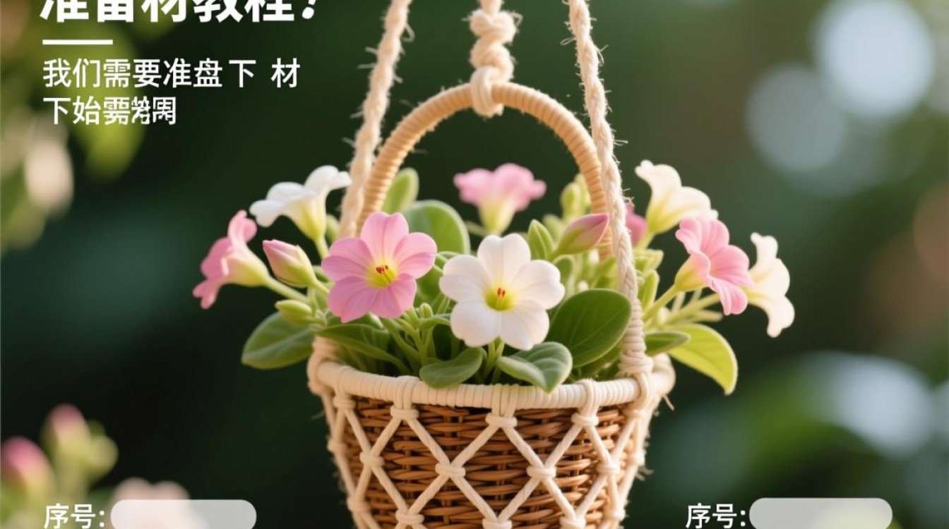 吊篮花盘制作步骤详解？30字疑问标题，吊篮花盘如何巧妙制作？