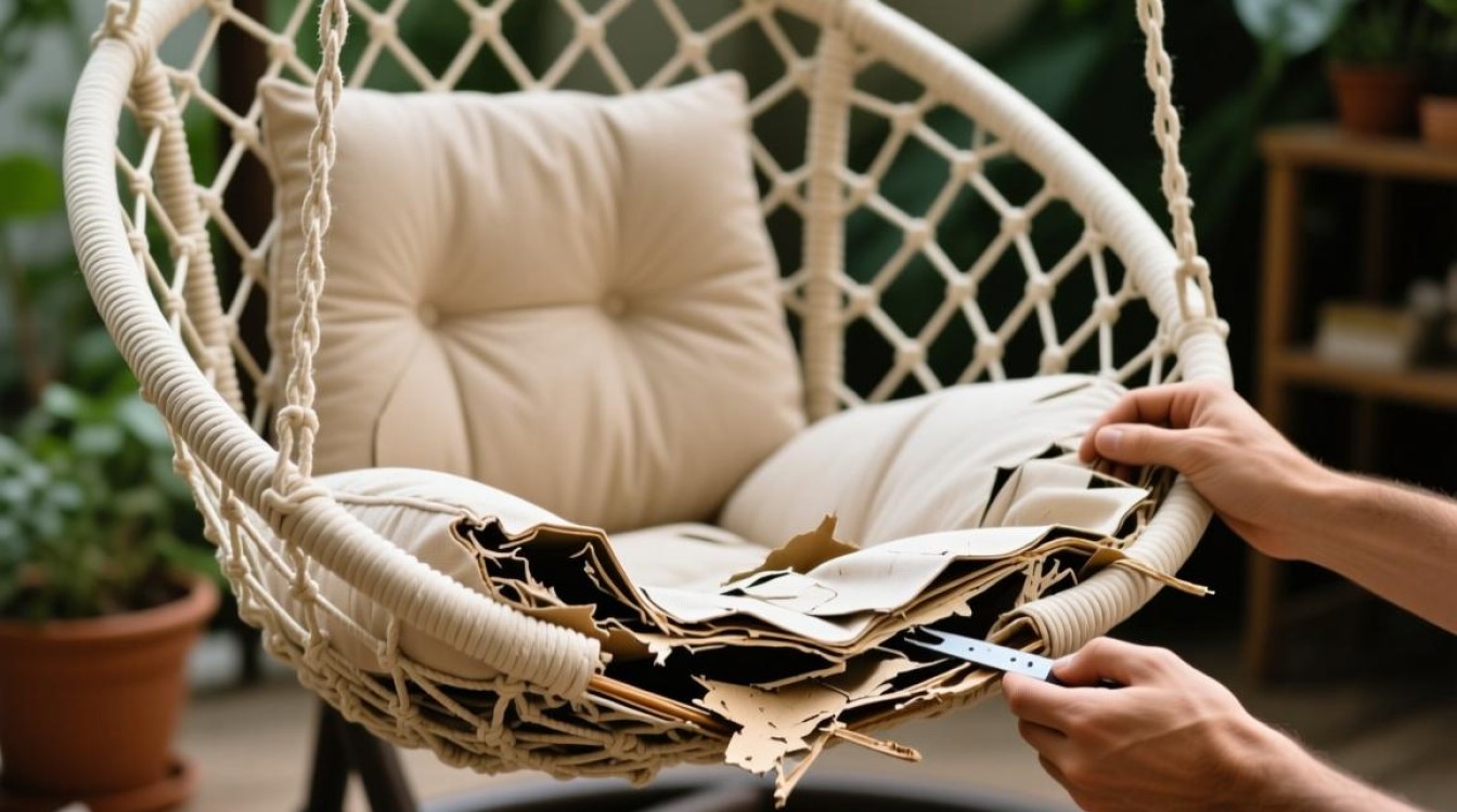 吊篮椅子损坏了，如何有效修复？