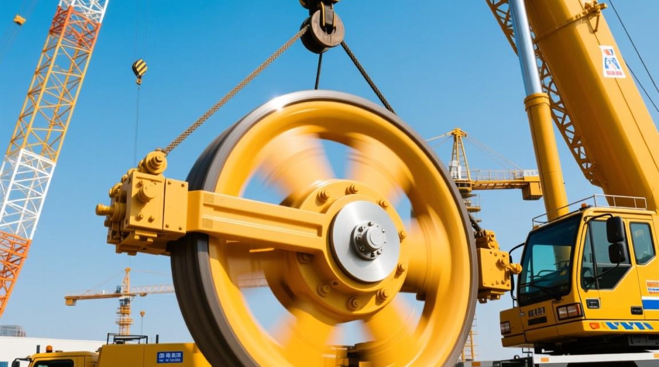 吊车转盘为何能无限转动？原理揭秘！