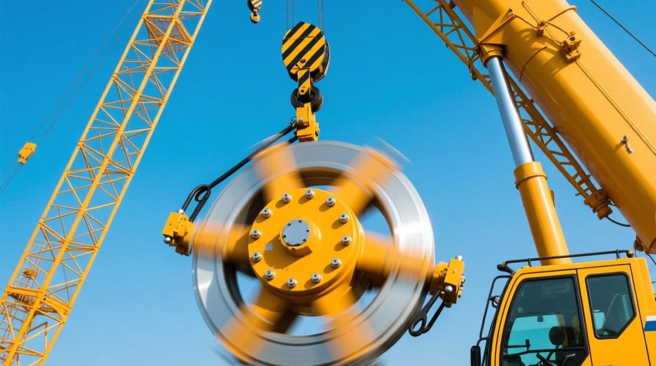 吊车转盘为何能无限转动？原理揭秘！