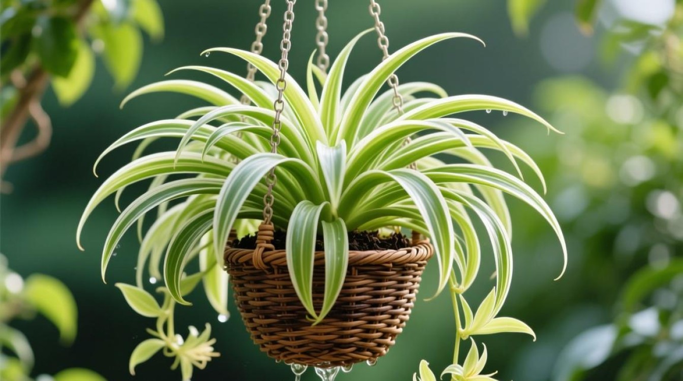 吊篮植物高空浇水技巧是什么？