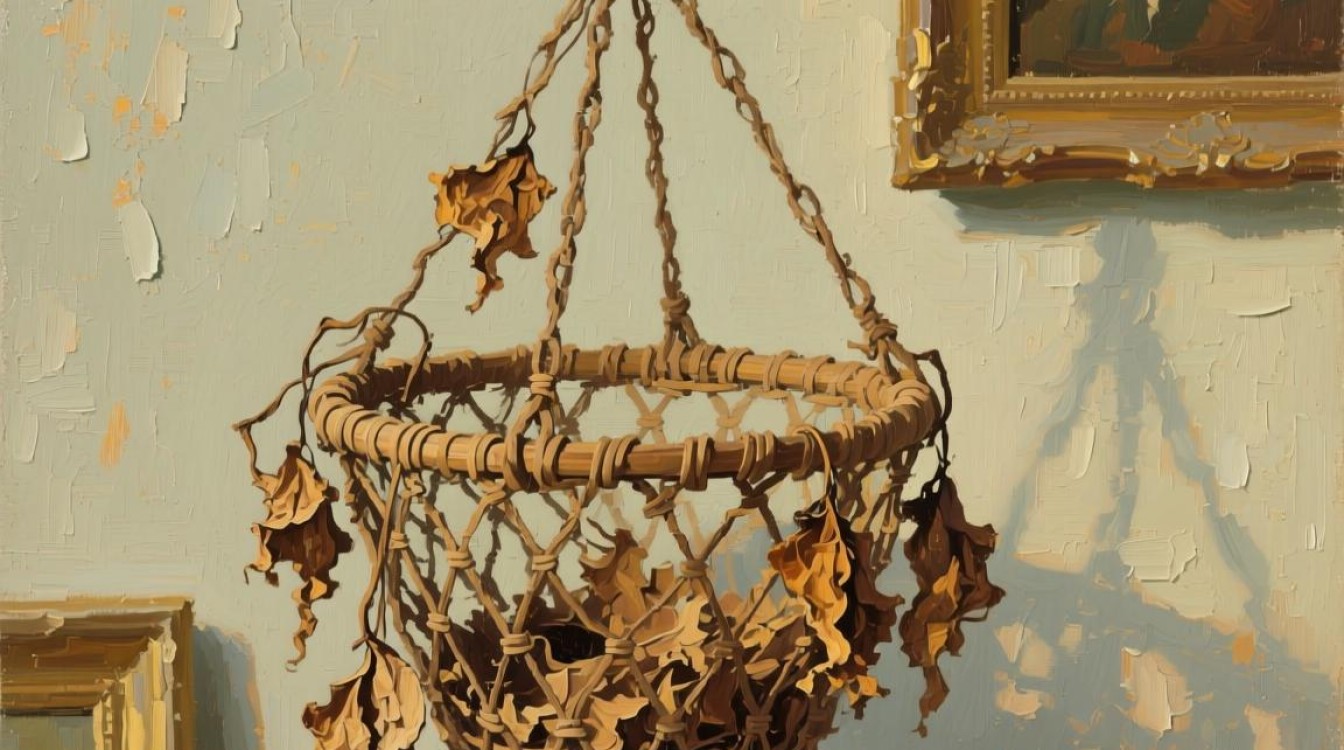 油画吊篮干枯了怎么办？修复方法有哪些？