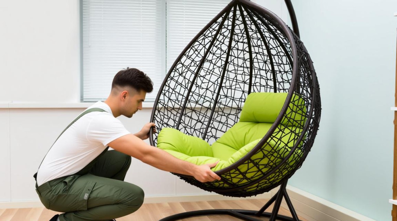 如何轻松将吊篮椅搬出室外？