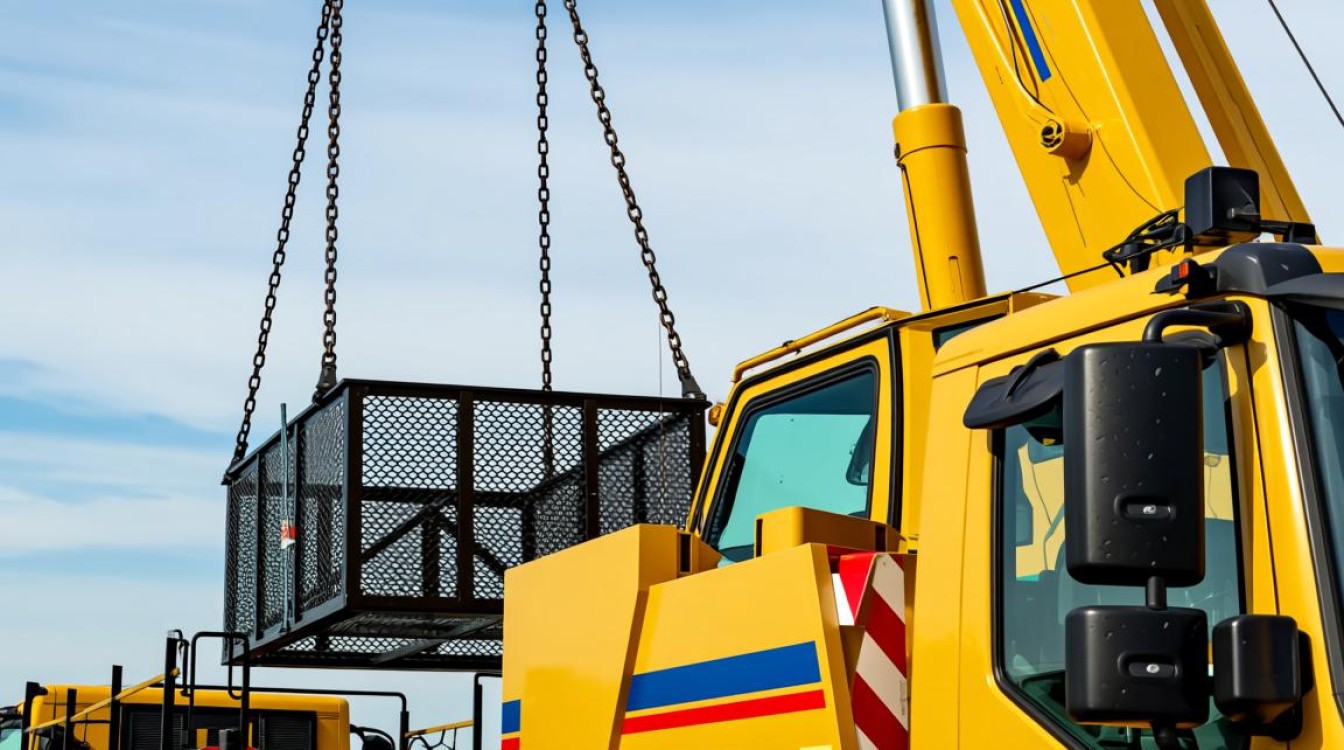 吊车吊篮装载上车方法及注意事项？