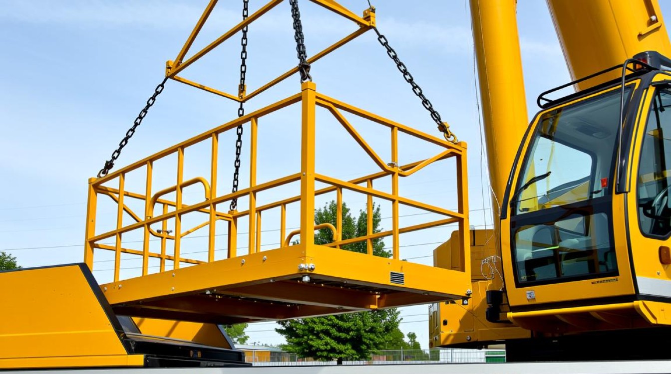 吊车吊篮装载上车方法及注意事项？